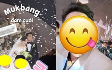 Một sao nam Vbiz nói đồ ăn ở đám cưới Midu quá ít, "không đủ dính răng" nhưng mukbang thì vô cùng nhiệt tình