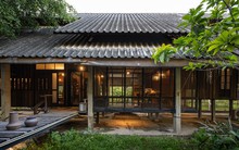 Biến lều trông lúa thành nhà mái Thái tuyệt đẹp