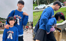 Con trai sao Vbiz dậy thì thành công, dung mạo điển trai ở tuổi 12