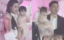 Hoa hậu Đỗ Mỹ Linh công khai dung mạo và tên thật con gái đầu lòng