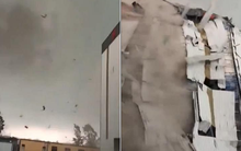 Lốc xoáy khổng lồ ở Trung Quốc