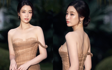 Lấy chồng Chủ tịch CLB Hà Nội, Hoa hậu Đỗ Mỹ Linh lần đầu "ngồi ghế nóng" sau hơn 1 năm sinh con: Nhan sắc quyến rũ thế nào?