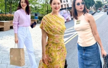 Mặc đồ sáng màu trẻ xinh mà vẫn thanh lịch như Hồng Diễm