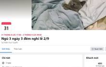 Trào lưu 'ngủ 3 ngày 3 đêm dịp nghỉ lễ 2/9' khiến dân mạng phát sốt