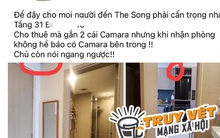 Phát hiện camera gắn trong căn hộ cho thuê, dân mạng "dậy sóng"