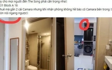 Một homestay tại chung cư The Sóng Vũng Tàu bị "tố" đặt camera quay lén, chĩa thẳng vào phòng vệ sinh