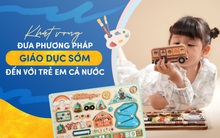 Hai “ông bố” tự làm đồ chơi: Chinh phục hàng triệu phụ huynh Mỹ, quay trở về Việt Nam với khát vọng giáo dục sớm cho trẻ em
