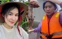 Hai nàng WAG quê Tuyên Quang tự mình đến vùng lũ giúp đồng bào, chỉ xin ủng hộ đồ ăn chứ không nhận tiền vì một lý do