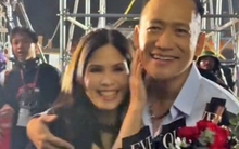 Nhan sắc cực phẩm của bà xã Duy Mạnh khiến nhiều người trầm trồ dù xuất hiện chớp nhoáng tại liveshow