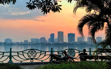 Con đường của những "nàng thơ" ở Hà Nội tan hoang sau bão Yagi