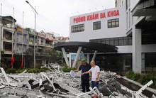 Hàng loạt bệnh viện lớn của Quảng Ninh tan hoang sau bão YAGI