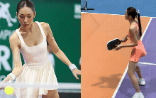 Đã tìm ra cô gái diện đồ pickleball siêu đẹp, netizen ai cũng khen