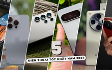 5 chiếc smartphone ấn tượng nhất năm 2024