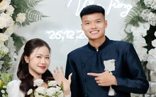 Cầu thủ ĐT Việt Nam báo hỷ với hotgirl ngân hàng ngày đầu năm mới, chuyện tình 3 năm lãng mạn có cái kết đẹp
