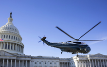 Cựu Tổng thống Mỹ Joe Biden rời Washington