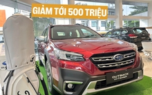 Subaru Outback giảm giá 500 triệu tại đại lý dịp cận Tết: Giá thực tế còn gần 1,6 tỷ đồng, tiệm cận Palisade bản 'full option'