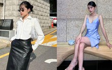 Chị đẹp hát "Cô đôi thượng ngàn" mặc gì cũng sang dù chỉ cao 1m57