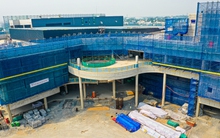 Toàn cảnh công trường ngày giáp Tết của AEON Mall đầu tiên tại miền Tây