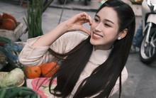 Đỗ Thị Hà, Phương Anh khoe dáng với áo dài Tết