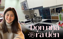 Cô gái 30 tuổi ngày làm văn phòng, tối dọn nhà thuê kiếm thêm gần 10 triệu/tháng: Khách tây khách ta đặt lịch kín tuần!