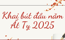 Khai bút đầu năm Ất Tỵ 2025 ngày nào, giờ nào?