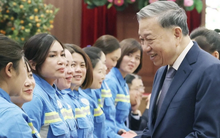 Tổng Bí thư Tô Lâm thăm, chúc Tết Đảng bộ, chính quyền, nhân dân Thủ đô Hà Nội