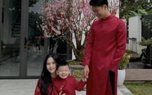 Thành Chung và vợ hotgirl đón tết ở Tuyên Quang:  7 năm bên nhau vẫn một ánh mắt chiều chuộng