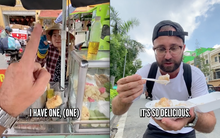 Khách Tây hỏi mua món chuối đặc sản của Việt Nam, hành động của cô bán hàng khiến dân tình khen "hết nước chấm"