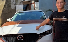 Chi 800 nghìn đồng bọc bạt ô tô tránh lũ, chủ xe Thái Nguyên bảo toàn 'xế cưng'