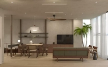 Thiết kế 3 tầng nhà với 3 phong cách nội thất khác nhau