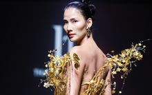 Hoàng Thuỳ đứng 1 tiếng để dát vàng lên người: Chuyện gì đây?