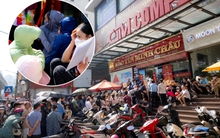 Cảnh tượng lạ lùng tại cửa hàng vàng hot nhất Hà Nội ngày hôm nay