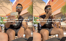 Quá buồn vì sắp phải rời khỏi Việt Nam, khách Tây lặp đi lặp lại 1 việc mỗi ngày