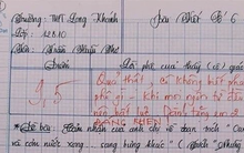 Nam sinh gây sốt với bài văn dài 18 trang, cô giáo đọc xong không biết phải phê gì vì quá xuất sắc!