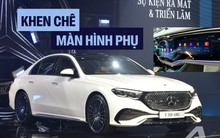 Mercedes-Benz E-Class thêm màn hình ghế phụ: Chuyên gia nói dễ mất tập trung, chủ xe khen vì phục vụ gia đình