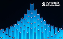 Cận cảnh tòa tháp có 143 trụ bê tông, trị giá 155 tỷ, là món quà của Sun Group: Thi công nhanh kỷ lục, vừa hoàn thành đã là điểm hot check in