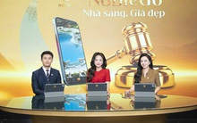 Bất ngờ nhà phố 100m² mặt đường nối Hoàng Quốc Việt kéo dài chốt deal 34 tỷ trên sóng livestream