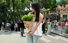 Cảnh tượng nàng thơ mùa thu ở Hồ Gươm: Khác xa Nhà Thờ Lớn!