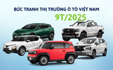 Bức tranh thị trường ô tô Việt Nam sau 9T/2025: VinFast dẫn đầu làn sóng xe điện, xe gầm cao vẫn ‘làm vua’ doanh số