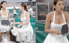 Chi Pu mặc "mát mẻ", khoe visual trắng phát sáng cùng "em Kim vén váy" đánh pickleball