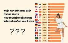 Lộ diện 3 thương hiệu dệt may Việt Nam "sánh vai" Adidas, Nike, Uniqlo, Dior và Chanel trong Top 15 thương hiệu thời trang hàng đầu Đông Nam Á