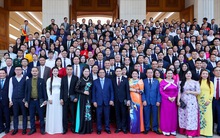 Thủ tướng đề nghị doanh nghiệp, doanh nhân Việt Nam phát huy '3 tiên phong'