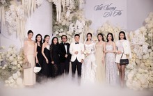 Á hậu cực thân, từng được Đỗ Hà bê tráp vắng mặt bất thường trong đám cưới tại Hà Nội