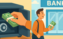 Bất ngờ nhiều người vẫn đang chọn giữ tiền tiết kiệm tại nhà