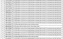 709 chủ xe có biển số sau nhanh chóng nộp phạt nguội theo Nghị định 168