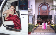 Nữ diễn viên được chồng thạc sĩ xây biệt thự 300 tỷ cho ở, thấy đàn chị không có vàng liền cho mượn