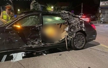 Tin mới vụ xe sang Maybach S600 tông thẳng xe khách ở Quảng Ninh