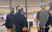 "Team qua đường" bắt gặp Hương Giang lặng lẽ về nước, nhân vật kè kè sát rạt gây chú ý