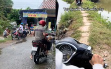 Nhìn cảnh này mới biết tại sao phụ nữ miền Tây 10 người hết 7 người không biết chạy xe máy