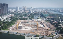 Hà Nội: Đại công trường Nhà hát Ngọc Trai gấp rút thi công